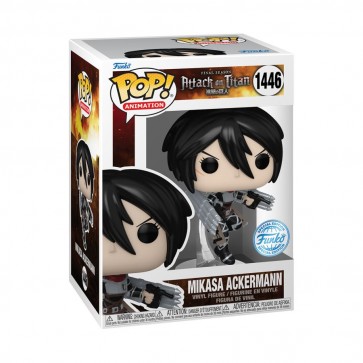 Attack on Titan - Mikasa Ackerman US Exclusive Metallic Pop! Vinyl