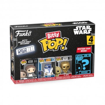 Star Wars - Princess Leia Bitty Pop! 4-Pack