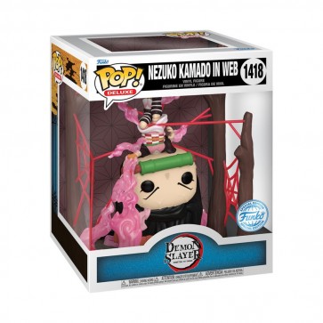 Demon Slayer - Nezuko in Web US Exclusive Glow Pop! Deluxe