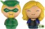 Green Arrow - Classic Green Arrow & Black Canary ECCC 2017 US Exclusive Dorbz 2-pack