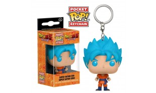 Dragon Ball Z - Goku Super Saiyan God Blue Pocket Pop! Keychain