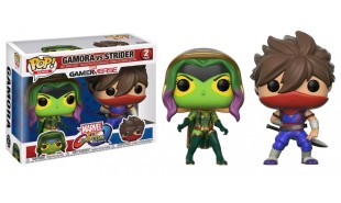 Marvel vs Capcom: Infinite - Gamora vs Strider Pop! Vinyl 2-pack