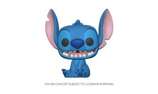 Lilo and Stitch - Stitch Seated Flocked US Exclusive Pop! Vinyl