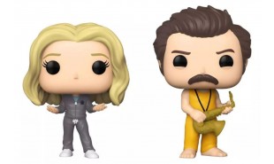 Parks and Recreation - Locked In Ron & Leslie Pop! Vinyl 2-Pack