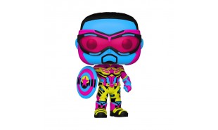 Falcon Winter Soldier - Cap America Black Light US Exclusive Pop! Vinyl