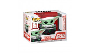 Star Wars: The Mandolorian - Grogu Pram Holiday Pop! Vinyl