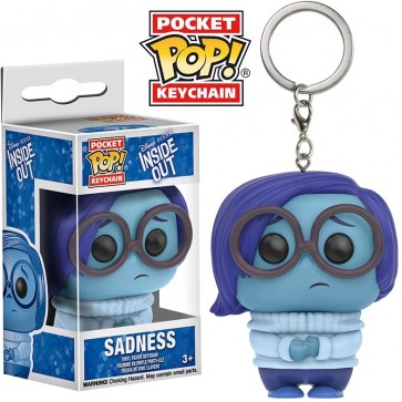 Inside Out - Sadness Pocket Pop! Keychain