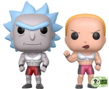 Rick & Morty - Buff Rick & Buff Summer ECCC 2017 US Exclusive Pop! Vinyl 2-pack