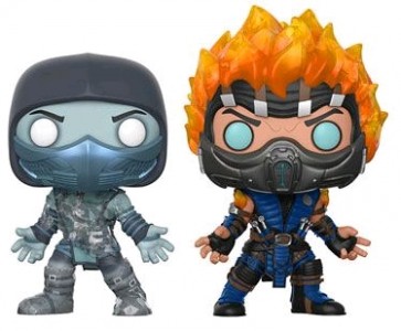 Mortal Kombat - Scorpion & Subzero US Exclusive Pop! Vinyl 2-pack