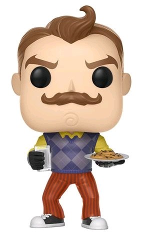 Hello Neighbor - The Neighbor with Milk & Cookies US Exclusive Pop! Vinyl