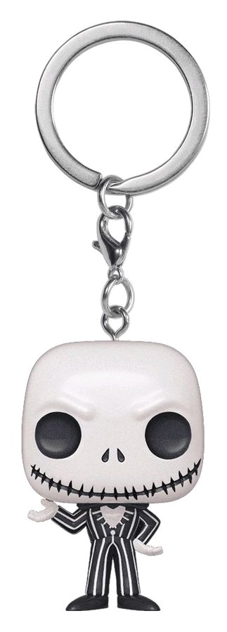 The Nightmare Before Christmas - Jack Skellington Metallic Pocket Pop! Keychain