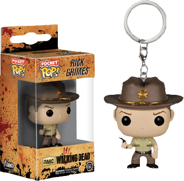 The Walking Dead - Rick Grimes Pocket Pop! Keychain