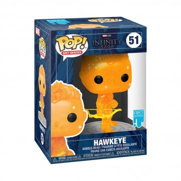 Avengers - Hawkeye Infinity Saga Orange (Artist) Pop! Vinyl with Protector