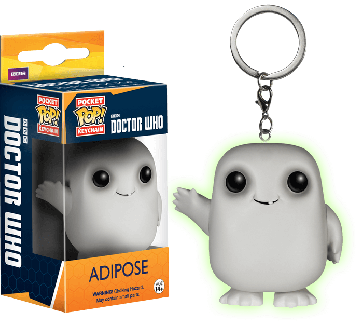 Doctor Who - Adipose Glow Pocket Pop! Keychain