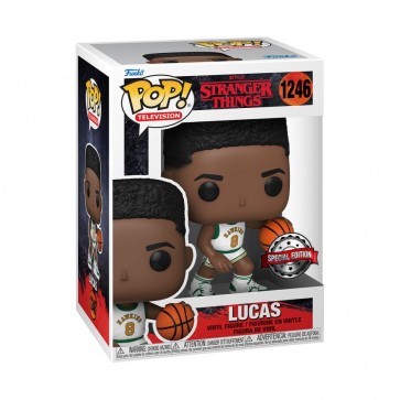 Stranger Things - Lucas in Jersey US Exclusive Pop! Vinyl