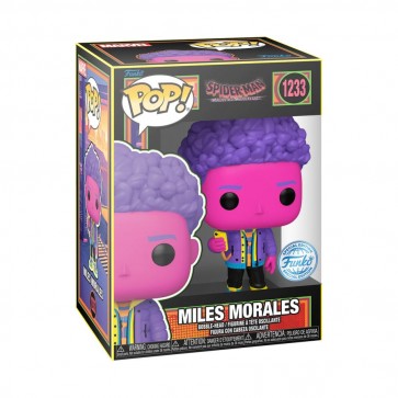 Spider-Man: Across the Spider-Verse - Miles Morales US Exclusive Blacklight Pop! Vinyl