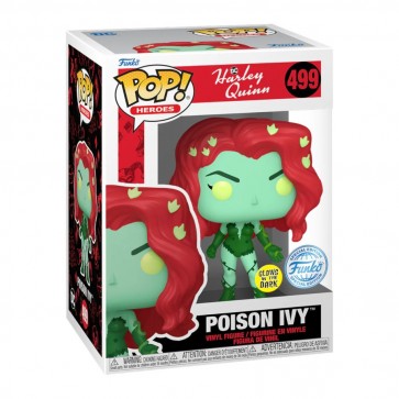 Harley Quinn: Animated - Poison Ivy (Plant Suit) US Exclusive Glow Pop! Vinyl