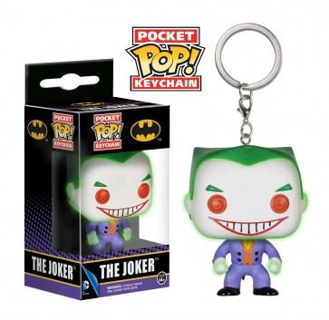 Batman - Joker Glow Pocket Pop! Keychain