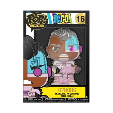 Teen Titans Go! - Cyborg  4" Pop! Enamel Pin