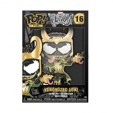 Venom - Venomized Loki 4" Pop! Enamel Pin