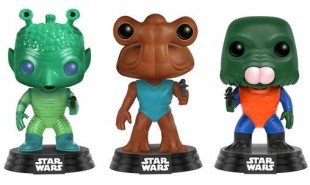 Star Wars - Cantina Greedo / Hammerhead / Walrus Man US Exclusive Pop! Vinyl 3-Pack