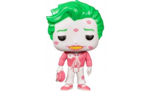 DC Bombshells - Joker with Kisses Pink & White US Exclusive Pop! Vinyl