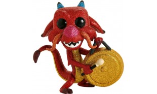 Mulan - Mushu with Gong Diamond Glitter US Exclusive Pop! Vinyl