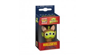 Pixar - Alien Remix Bullseye Pocket Pop! Keychain