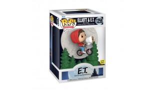 E.T. the Extra-Terrestrial - Elliot & E.T. Bike Flying Glow Pop! Moment