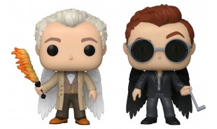Good Omens - Aziraphale & Crowley with Wings Specialty Series Exclusive Pop! Vinyl 2-pack