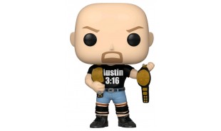 WWE - Stone Cold Steve Austin 3:16 shirt with 2 Belts US Exclusive Pop! Vinyl