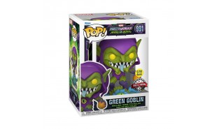 Marvel Mech Strike Monster Hunters - Green Goblin Glow US Exclusive Pop! Vinyl