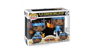NBA JAM: Nuggets - Allen Iverson & Carmelo Anthony 8-Bit Pop! Vinyl 2 Pack