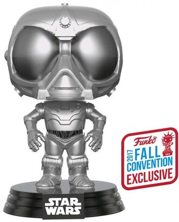 Star Wars: Rogue One - Death Star Droid Chrome NYCC 2017 US Exclusive Pop! Vinyl