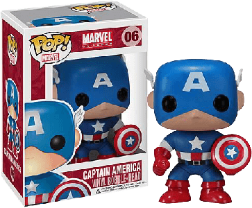 Captain America - Pop! Vinyl Vinyl Figure