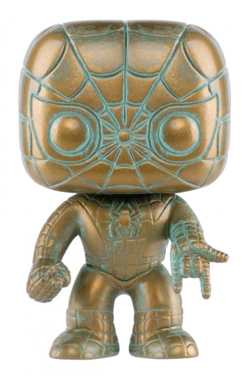 Spider-Man - Marvel 80th Anniversary Patina US Exclusive Pop! Vinyl