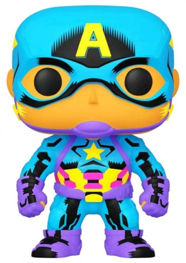 Captain America - Captain America Black Light US Exclusive Pop! Vinyl