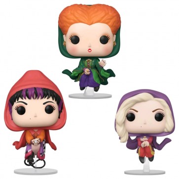 Hocus Pocus - Sanderson Sisters Flying US Exclusive Pop! Vinyl 3-Pack