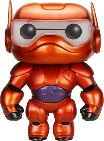 Big Hero 6 - Baymax Armor Metallic 6" Pop! Vinyl Figure