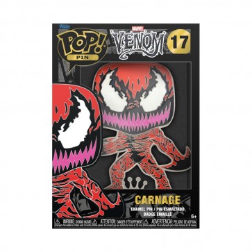 Venom - Carnage 4" Pop! Enamel Pin