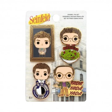 Seinfeld - Pop! Enamel Pin 4-pack