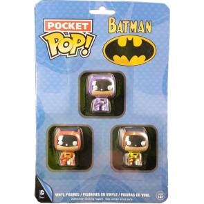Batman - Brown, Purple & Orange Pocket Pop! 3 Pack