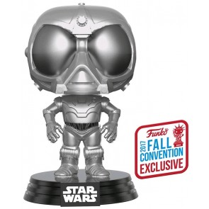Star Wars: Rogue One - Death Star Droid Chrome NYCC 2017 US Exclusive Pop! Vinyl