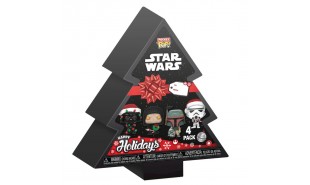 Star Wars - Holiday Tree Box Pocket Pop! 4-Pack