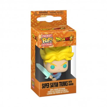 Dragon Ball Super - SS Trunks SSword Pop! Keychain Vinyl