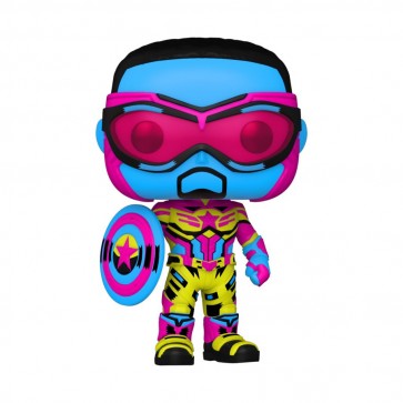 Falcon Winter Soldier - Cap America Black Light US Exclusive Pop! Vinyl