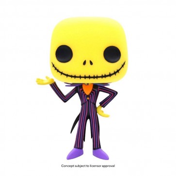 The Nightmare Before Christmas - Jack Skellington Black Light Pop! Vinyl