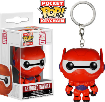 Big Hero 6 - Armored Baymax Pocket Pop! Keychain