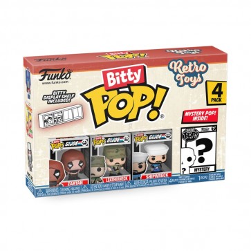 Retro Toys - GI Joe Bitty Pop! 4-Pack