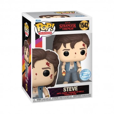 Stranger Things - Steve (Battle Damage) US Exclusive Pop! Vinyl